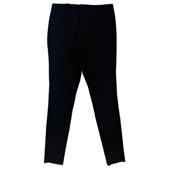 Michael Kors Black Pull On Trousers Ankle Length Dress Pants Stretch Size Medium - Picture 2 of 11